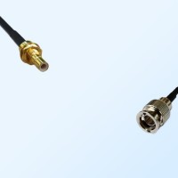 75Ohm Mini BNC Male - SMB Bulkhead Male Cable Assemblies