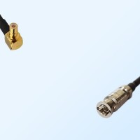 75Ohm HD-BNC/Micro BNC/Ultra Tiny BNC Male - SMB Male R/A Cable