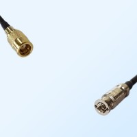 75Ohm HD-BNC/Micro BNC/Ultra Tiny BNC Male - SMB Female Cable