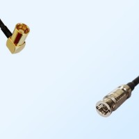 75Ohm HD-BNC/Micro BNC/Ultra Tiny BNC Male - SMB Female R/A Cable