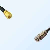 75Ohm HD-BNC/Micro BNC/Ultra Tiny BNC Male - SMC Female Cable