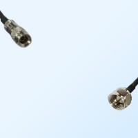 75Ohm 1.0/2.3 DIN Male to F Male Jumper Cable