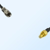 75Ohm 1.0/2.3 DIN Male to SMC Male Jumper Cable