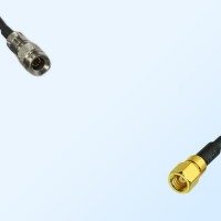 75Ohm 1.0/2.3 DIN Male to SMC Female Jumper Cable