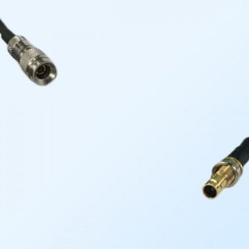 75Ohm 1.0/2.3 DIN Male to 1.0/2.3 DIN Bulkhead Female Jumper Cable