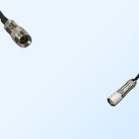 75Ohm 1.0/2.3 DIN Male to 1.6/5.6 DIN Male Jumper Cable