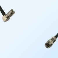 75Ohm 1.0/2.3 DIN Male Right Angle to 1.0/2.3 DIN Male Jumper Cable