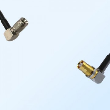 75Ohm 1.0/2.3 DIN Male R/A to 1.6/5.6 DIN B/H Female R/A Jumper Cable