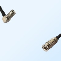 75Ohm HD-BNC/Micro BNC Male - 1.0/2.3 DIN Male R/A Cable