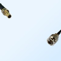 75Ohm Mini BNC Male - 1.0/2.3 DIN Bulkhead Female Cable Assemblies