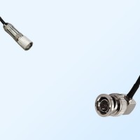 75Ohm BNC Male Right Angle - 1.6/5.6 DIN Male Cable Assemblies