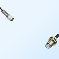 75Ohm 1.6/5.6 DIN Male-F Bulkhead Female Jumper Cable