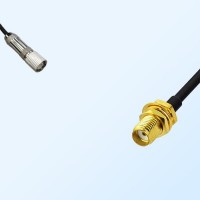 75Ohm 1.6/5.6 DIN Male-SMA Bulkhead Female Jumper Cable