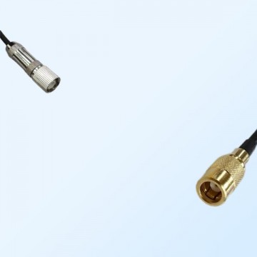 75Ohm 1.6/5.6 DIN Male-SMB Female Jumper Cable