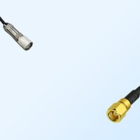 75Ohm 1.6/5.6 DIN Male-SMC Female Jumper Cable