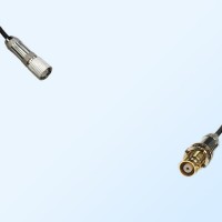 75Ohm 1.6/5.6 DIN Male-1.6/5.6 DIN Bulkhead Female Jumper Cable