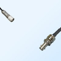 75Ohm HD-BNC/Micro BNC Bulkhead Female - 1.6/5.6 DIN Male Cable