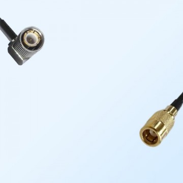 75Ohm 1.6/5.6 DIN Male Right Angle-SMB Female Jumper Cable