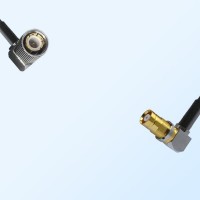 75Ohm 1.6/5.6 DIN Male R/A-1.6/5.6 DIN B/H Female R/A Jumper Cable