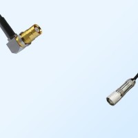 75Ohm 1.6/5.6 DIN Bulkhead Female R/A-1.6/5.6 DIN Male Jumper Cable