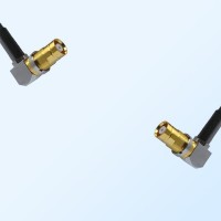 75Ohm 1.6/5.6 DIN B/H Female R/A - 1.6/5.6 DIN B/H Female R/A Cable