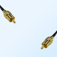 75Ohm RCA Male - RCA Male Jumper Cable