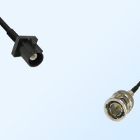 75Ohm Fakra A Male - BNC Male Cable Assemblies