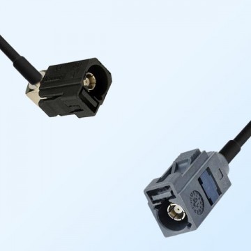 75Ohm Fakra A Female Right Angle - Fakra G Female Cable Assemblies