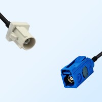 75Ohm Fakra B Male - Fakra C Female Cable Assemblies