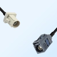 75Ohm Fakra B Male - Fakra G Female Cable Assemblies