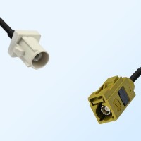 75Ohm Fakra B Male - Fakra K Female Cable Assemblies