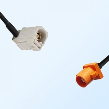 75Ohm Fakra B Female Right Angle - Fakra M Male Cable Assemblies