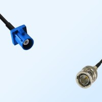 75Ohm Fakra C Male - BNC Male Cable Assemblies