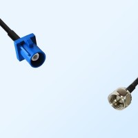 75Ohm Fakra C Male - F Male Cable Assemblies
