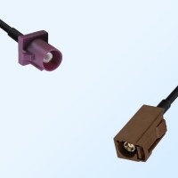 75Ohm Fakra D Male - Fakra F Female Cable Assemblies