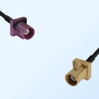 75Ohm Fakra D Male - Fakra I Male Cable Assemblies