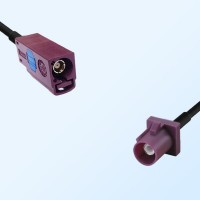 75Ohm Fakra D Female - Fakra D Male Cable Assemblies