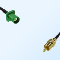 75Ohm Fakra E Male - RCA Male Cable Assemblies