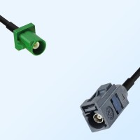 75Ohm Fakra E Male - Fakra G Female Cable Assemblies