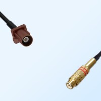 75Ohm Fakra F Male - RCA Female Cable Assemblies