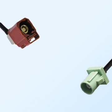 75Ohm Fakra F Female Right Angle - Fakra N Male Cable Assemblies