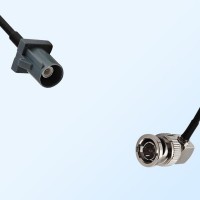 75Ohm Fakra G Male - BNC Male Right Angle Cable Assemblies