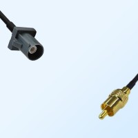 75Ohm Fakra G Male - RCA Male Cable Assemblies
