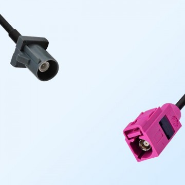 75Ohm Fakra G Male - Fakra H Female Cable Assemblies