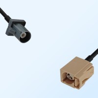 75Ohm Fakra G Male - Fakra I Female Cable Assemblies