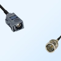 75Ohm Fakra G Female - BNC Male Cable Assemblies