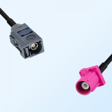 75Ohm Fakra G Female - Fakra H Male Cable Assemblies