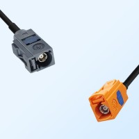 75Ohm Fakra G Female - Fakra M Female Cable Assemblies