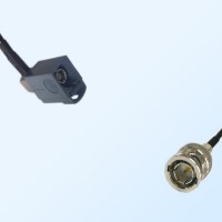 75Ohm Fakra G Female Right Angle - BNC Male Cable Assemblies