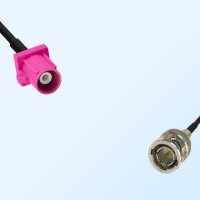 75Ohm Fakra H Male - BNC Male Cable Assemblies